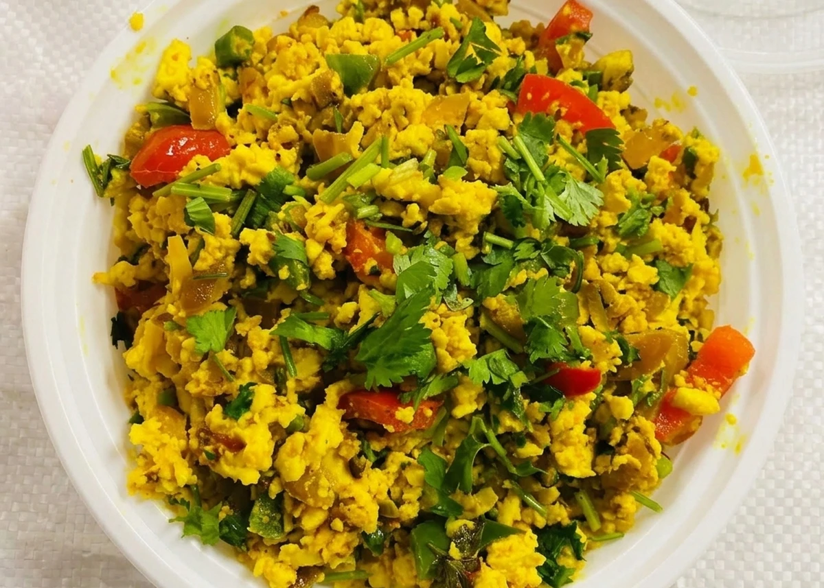 Paneer bhurji at Indian Express on Upper James Street, Hamilton